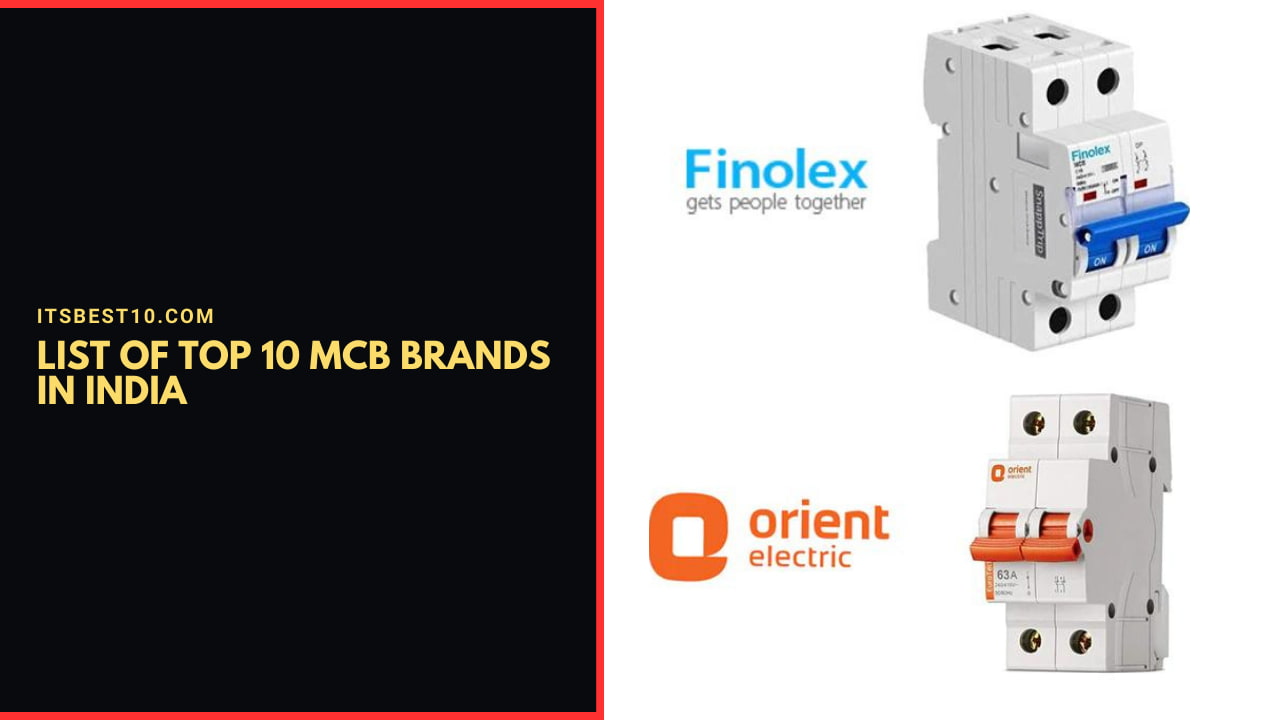 List of Top 10 MCB Brands in India