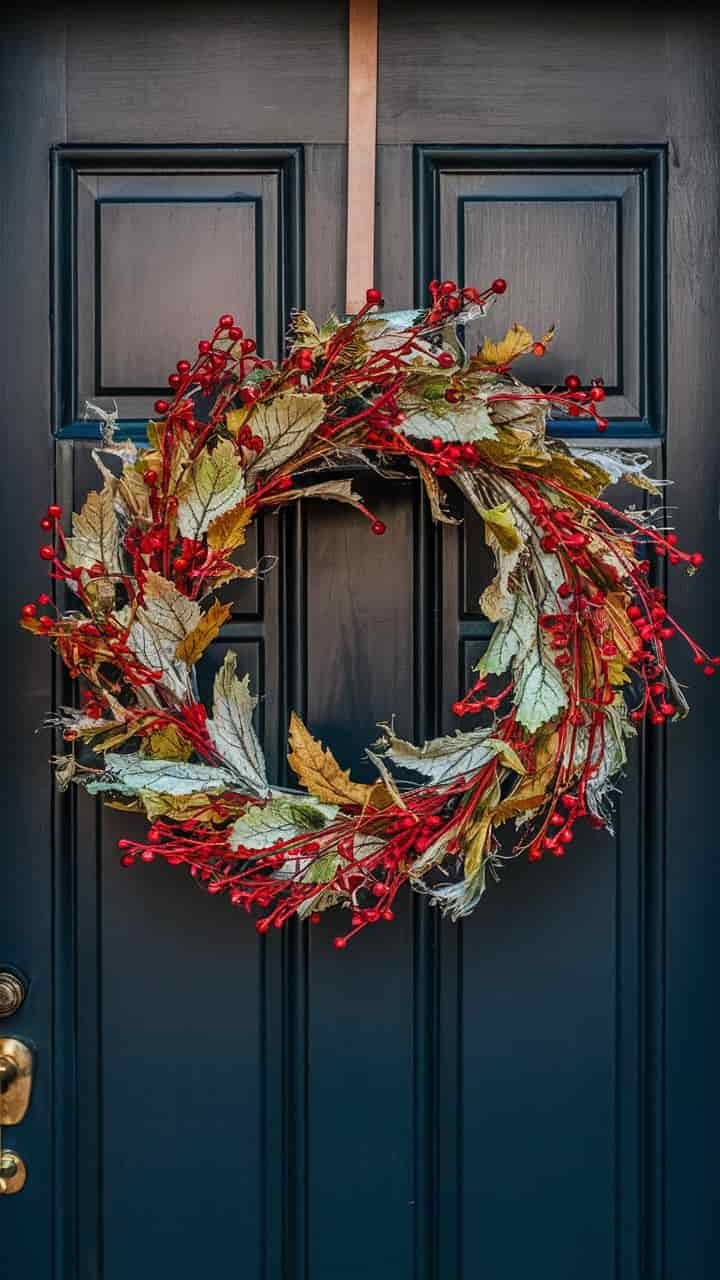 Add Fall Wreaths